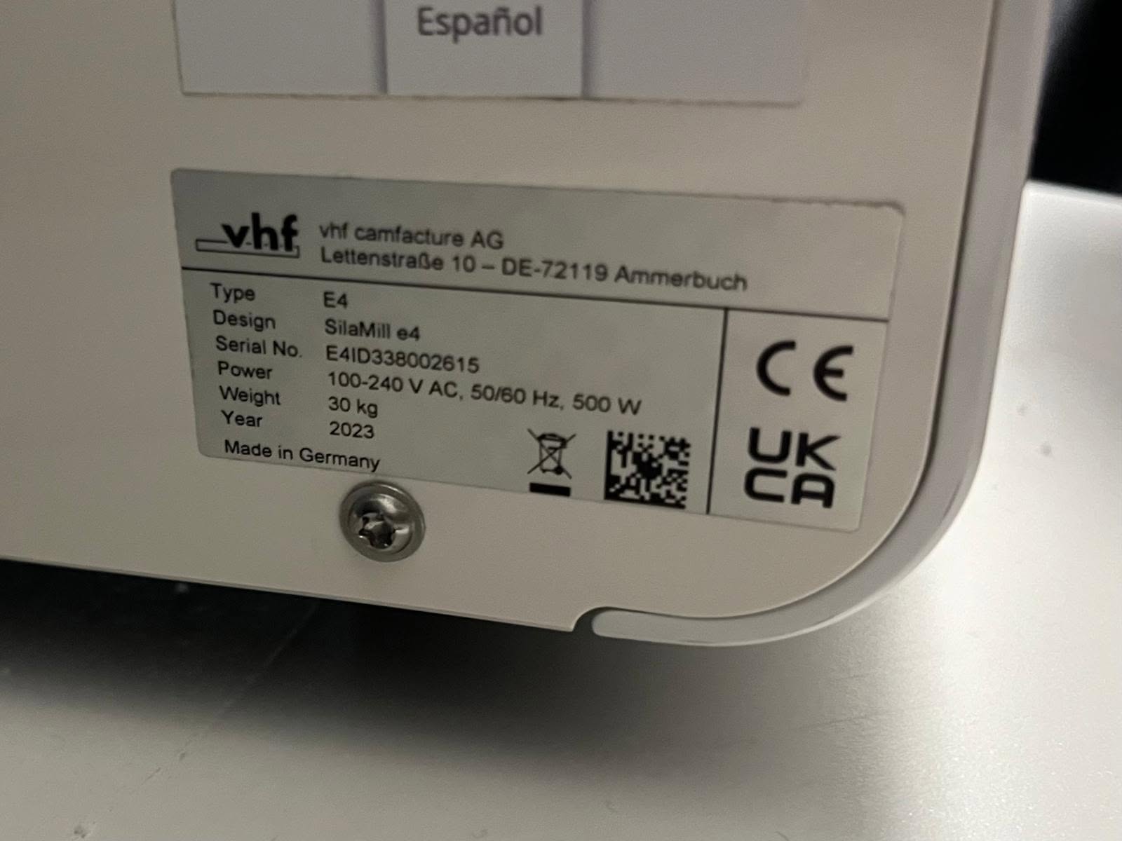 Frezarka czteroosiowa HinriMill e4 (ERNST HINRICHS DENTAL)